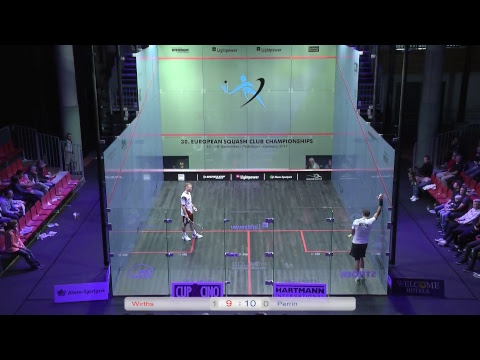 30. ECC Paderborn 2017 Lukas Wirths (Paderborner Squash Club) - Baptiste Masotti(Mulhouse)