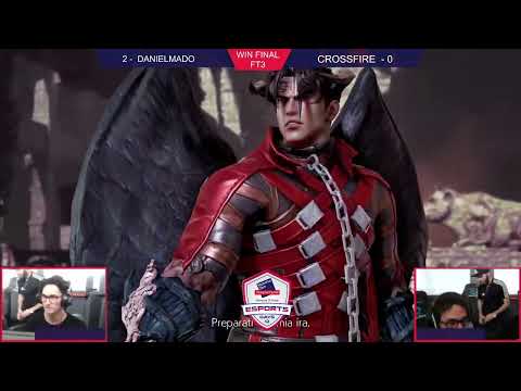 Danielmado (DevilJin) VS Crossfire (Armor King) TEKKEN 7 WINNER FINAL QLASH TOUNAMENT FINALS