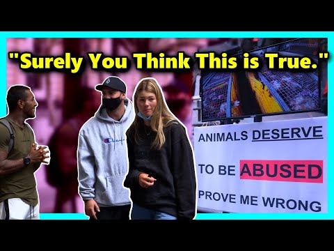 Debating Animal lovers on why Animals Deserve To Be Abused!