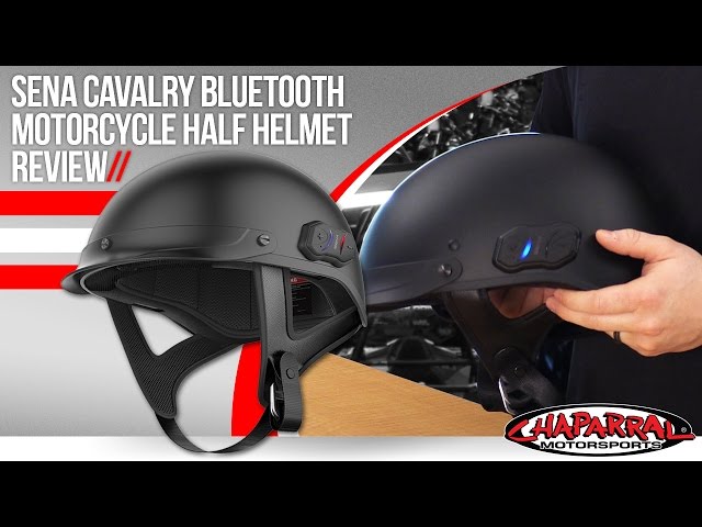 Sena Cavalry Bluetooth Half Helmet 