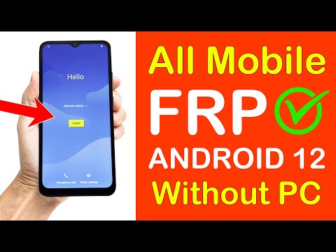 ANDROID 12:- All Mobile Phones FRP UNLOCK (without pc) | Android 12 Go Edition💥New Method