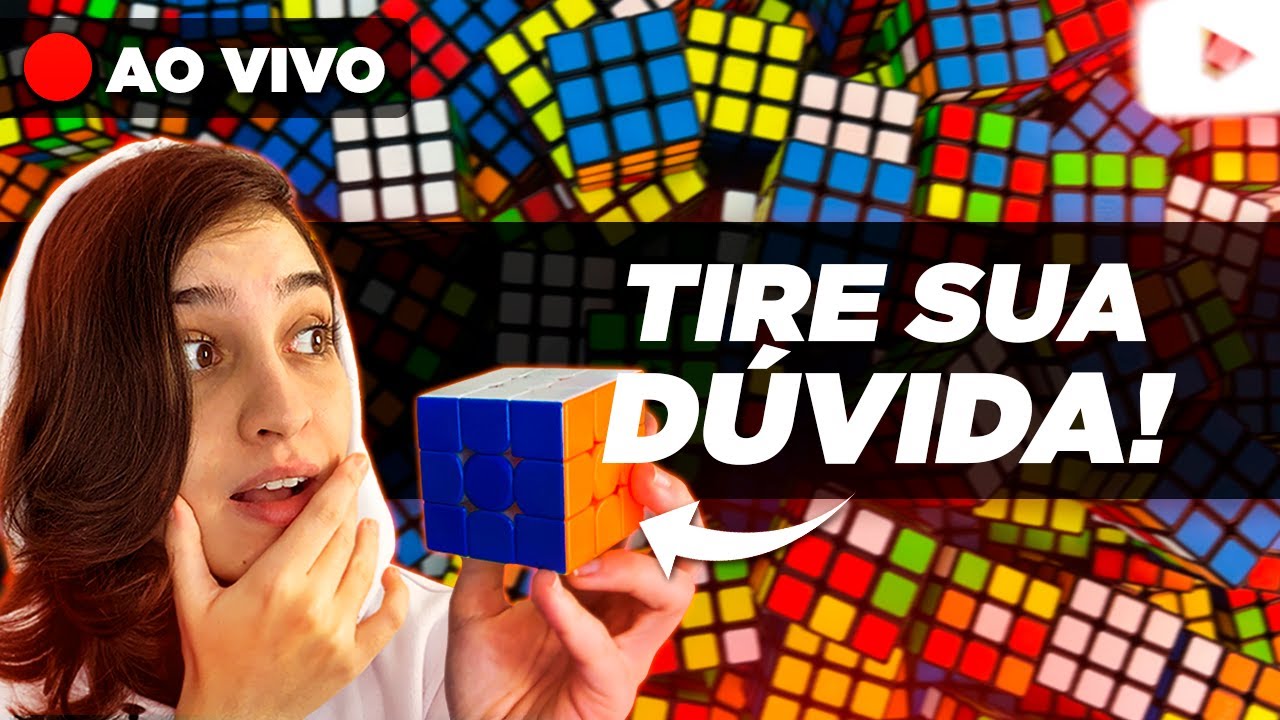 🔴 AO VIVO: TREINANDO CUBO MÁGICO EM LIVE 🧩