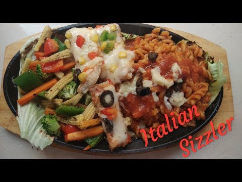 Italian Sizzler Vegetarian | No onion garlic | Prasadam | The Cooking Hub