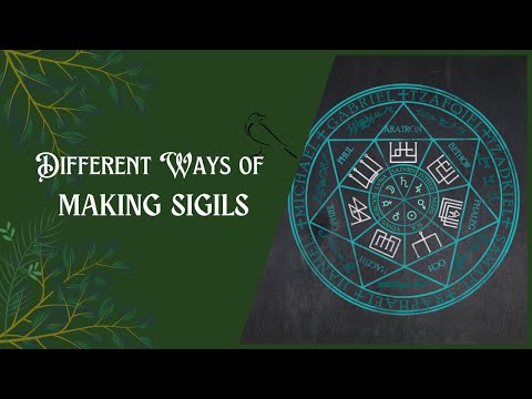 Different Ways of Making Sigils