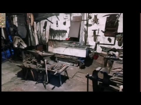 Justus besucht das Historische Familien Schmiede Museum in Rödelsee im Jahre 2018