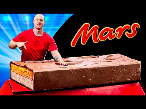 I Made a Giant 330-Pound  MARS (Milky Way chocolate bar )