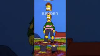NED FLANDERS EXPLODE DE RAIVA #simpsons