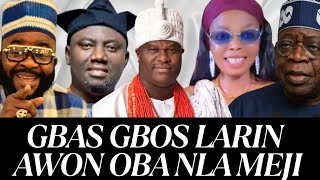ORO NLA JADE! YEYE FOLABI SO OKO ORO SI AARE ALMORUF ATI ALAFIN LORI ORO “ONIRISA”