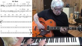 Mr. Sims - Jazz guitar &amp; piano cover ( John Coltrane )