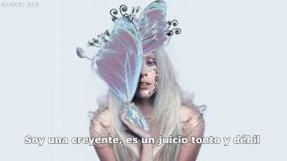 Lady Gaga - Angel Down Work Tape (Subtitulado al Español)