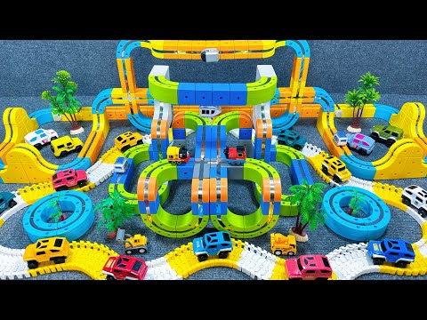 11 minutes of satisfying Anti-Gravity Magnetic Track toy ASMR | Toy review