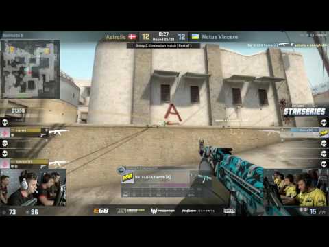 flamie lining up the headshots for the big clutch - Starseries CSGO Season 2 Finals