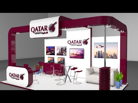 Cinema 4d Modeling Tutorial - Exhibition Stand | Cinema 4D Tutorial | C4D Tutorial