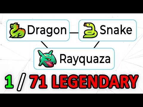 Completing The ENTIRE Legendary Pokedex In Infinite Craft