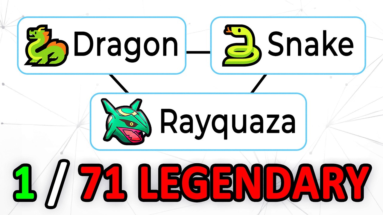 Completing The ENTIRE Legendary Pokedex In Infinite Craft
