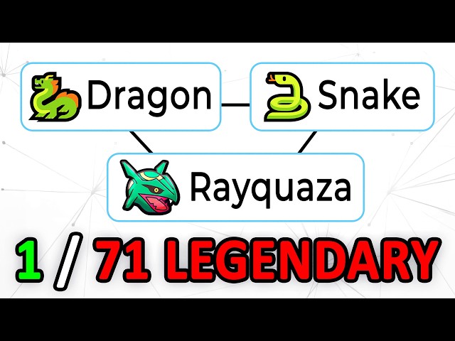 Completing The ENTIRE Legendary Pokedex In Infinite Craft SDDEFAULT Thumbnail