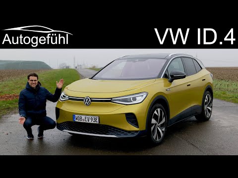 VW ID4 FULL REVIEW driving the all-new Volkswagen EV SUV ID.4 1st Max