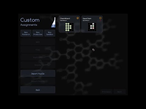 SpaceChem Tournament 2025 - Round 1: OpusChem