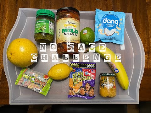 No face food challenge