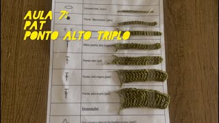 Aprenda o Ponto Alto Triplo no Crochê | Aula 7 #crocheterapia