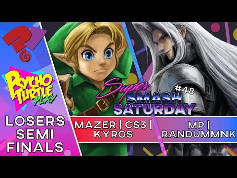 Super Smash Saturday #48 - MP | RandumMNK vs Mazer/CS3 | Kyros / Losers Semis
