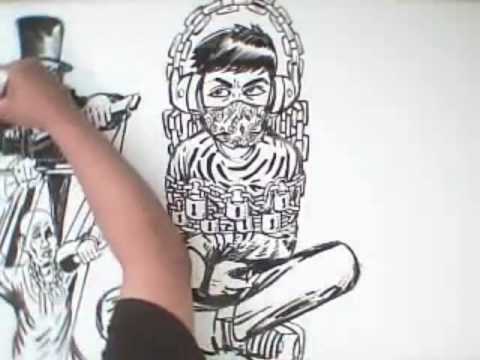 Paul Blackford-(Latitude)-(N-ter Remix) Drawing some thing crazy.wmv