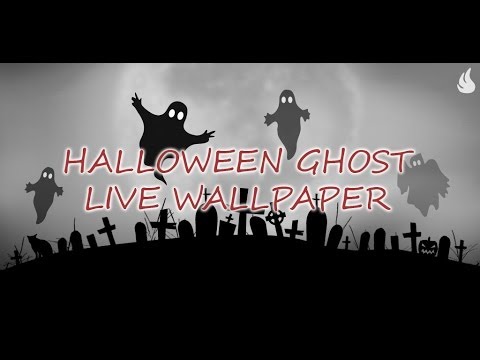 Halloween Ghost Live Wallpaper video