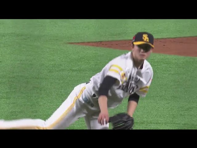 【6回表】ホークス・高橋がプロ初登板で初奪三振を奪う!! 2017/4/14 H-Bs