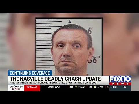 Inability to find interpreter holding up deadly Thomasville crash case
