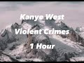 Kanye West Violent Crimes 1 Hour
