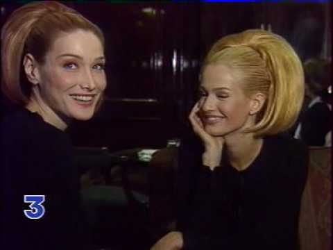 Carla Bruni and Karen Mulder Interview