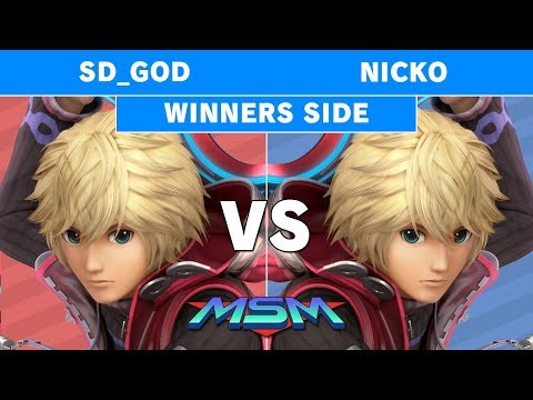 Smash Ultimate Tournament MSM 171 SD_God (Shulk) vs Nicko (Shulk) - Winners Pools