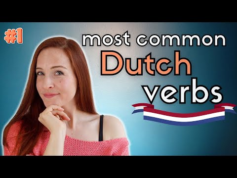 Common Dutch verbs #1 - Learn how to conjugate Dutch verbs with many example sentences!!