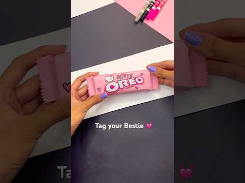 DIY Hello Kitty gift idea 💖😍 #shorts #diy #craft #tutorial #creative #artist #gift #giftideas