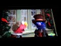 Once Upon A Sesame Street Christmas Elmo And Grover Silver Tinsel Sparkle