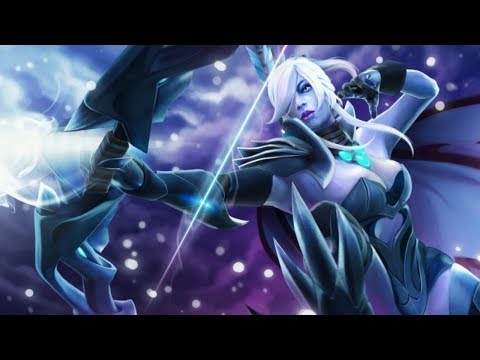 Drow Ranger Safe Lane Gameplay - Patch 7.23f (Dota 2 Gameplay)