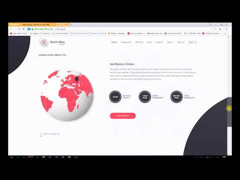 NEW! Зароботок 23,000satoshi ежедневно на NorthMine  BONUS 250 Ghs