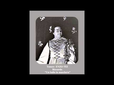 Tenore ENZO TEI - Un ballo in maschera "Forse la soglia...Ma se m'è forza perderti" (Live 1964)