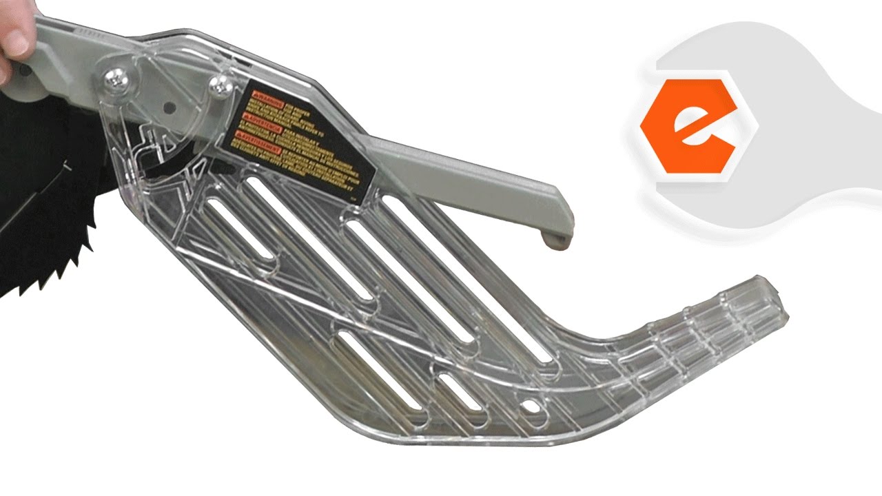 Replacing your DeWALT Table Saw Guard Assembly