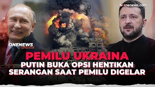 Download lagu Ukraina Akan Gelar Pemilu, Putin Pertimbangkan Hentikan Serangan Sementara | OneNews Update mp3