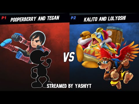 SuperBerry and Tegan vs Kalito and Lolyoshi
