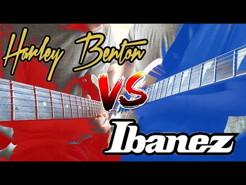 $200 Harley Benton VS $400 Ibanez | Cheesy 80's Improv Jam | One Take! | Brendan Burke