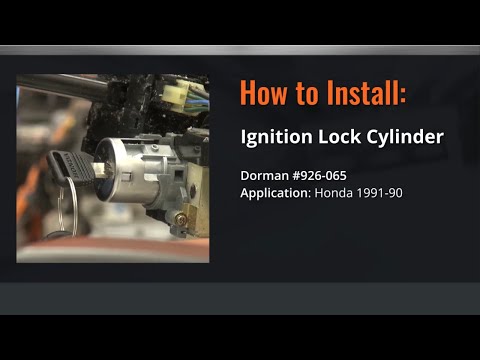 Honda Ignition Lock Cylinder Repair Video by Dorman Products
