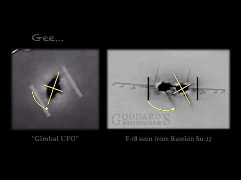 Gimbal UFO: Jet Engine FLIR Flares Rotate