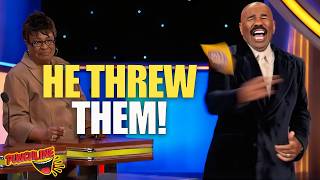These Hilarious Family Feud Answers Made Steve Harvey Throw His Cards!