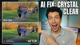 This AI VIDEO ENHANCER Makes Old Footage CRYSTAL CLEAR (UniConverter+ Topaz)