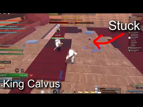 Killing King Calvus speedrun | Roblox Arcane Odyssey