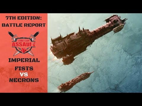 Imperial Fists vs Necrons 1750pts Battle Report