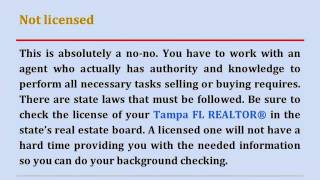 5 Red Flags When Choosing Your Homes for Sale in South Tampa Agent