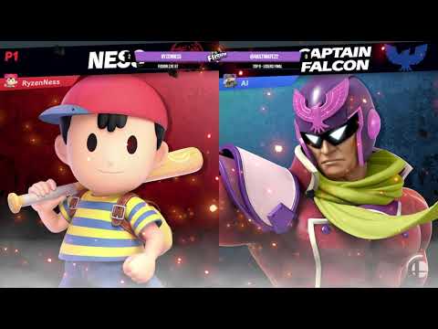Fusion.exe 67 - PTM AI (Captain Falcon, Greninja) vs RyzenNess (Ness) - Top 8 - Losers Final